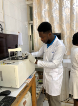 Undergrad Biomedical Student on Placement in Ghana