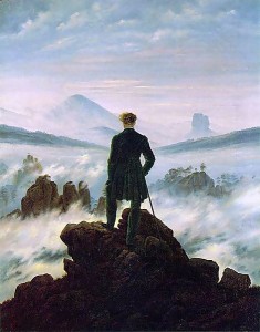 The foggiest notion: Der Wanderer über dem Nebelmeer, Friedrich