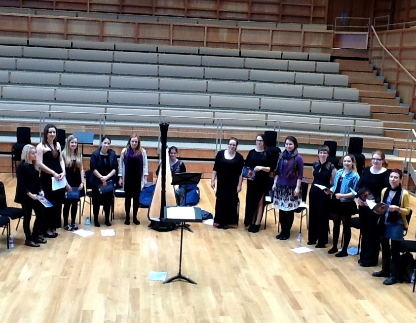 In rehearsal: the Cecilian Choir