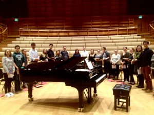second-week-rehearsal Chamber Choir 2016