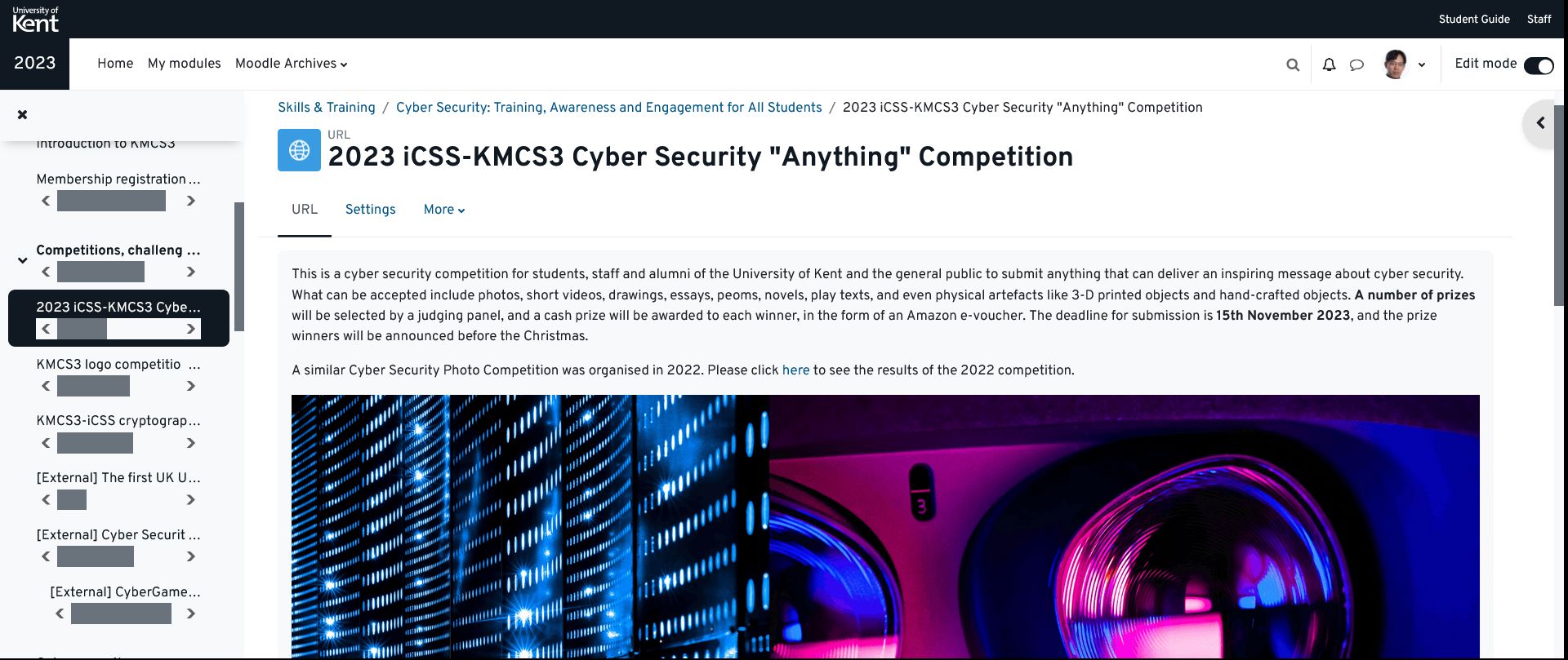 2023 iCSS-KMCS3 Cyber Security Anything Competition
