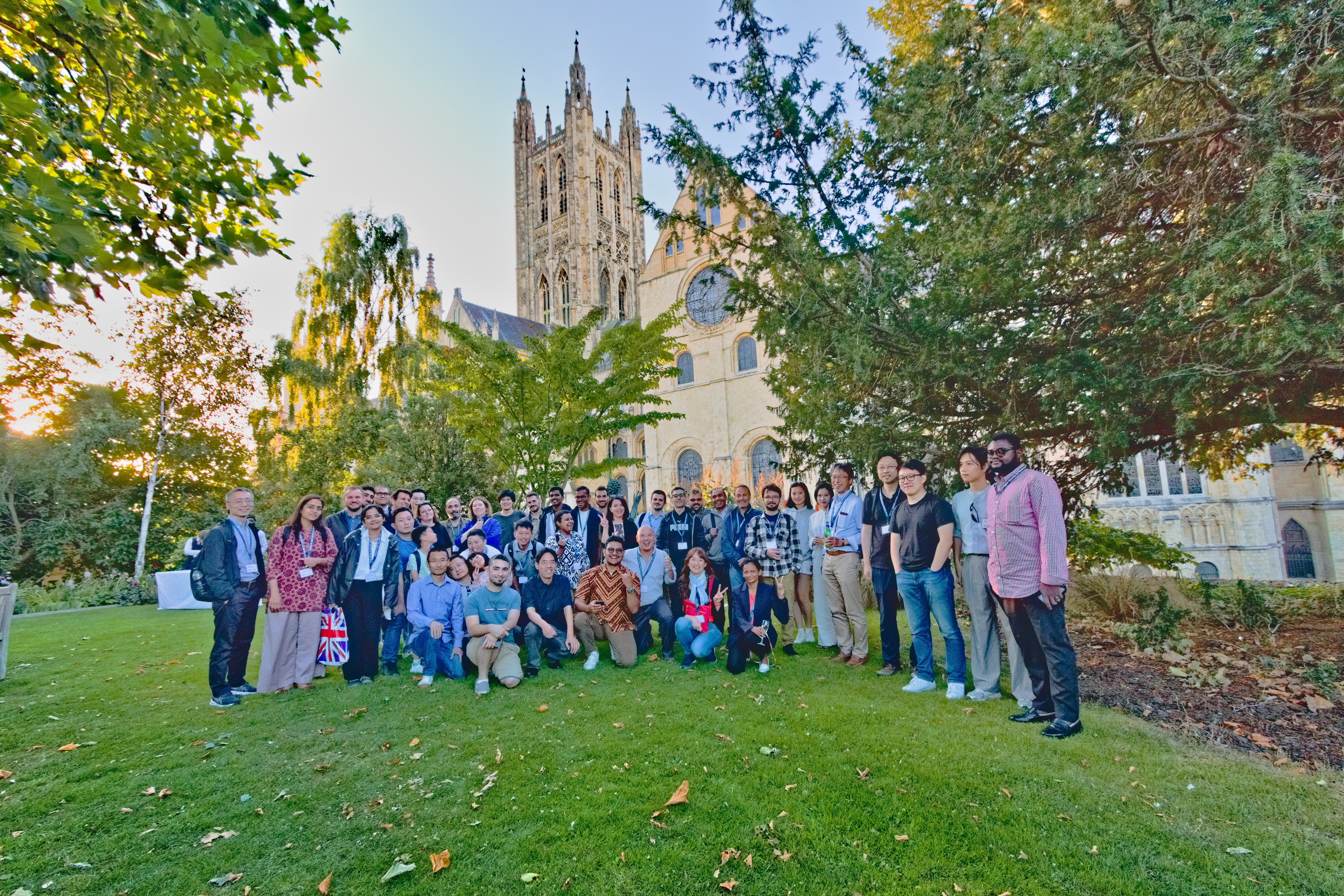 NSS-SocialSec 2023 group photo in Canterbury Cathedral