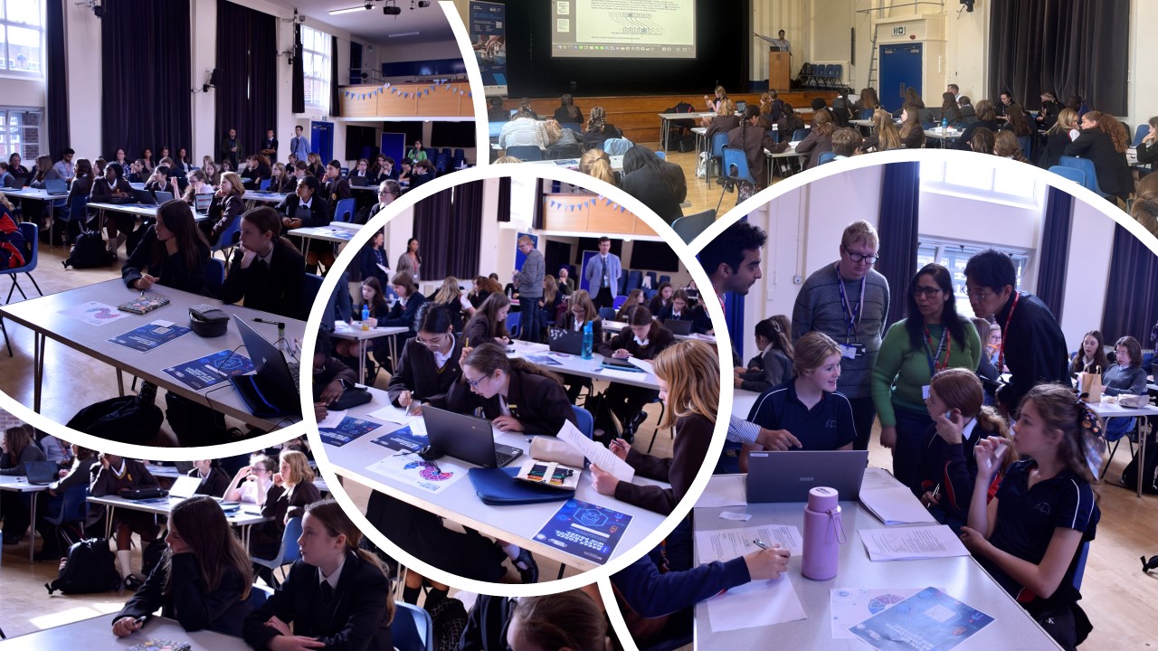 2024 NCSC CyberFirst Girls Competition Familiarisation Day on 8th October: photo montage 2