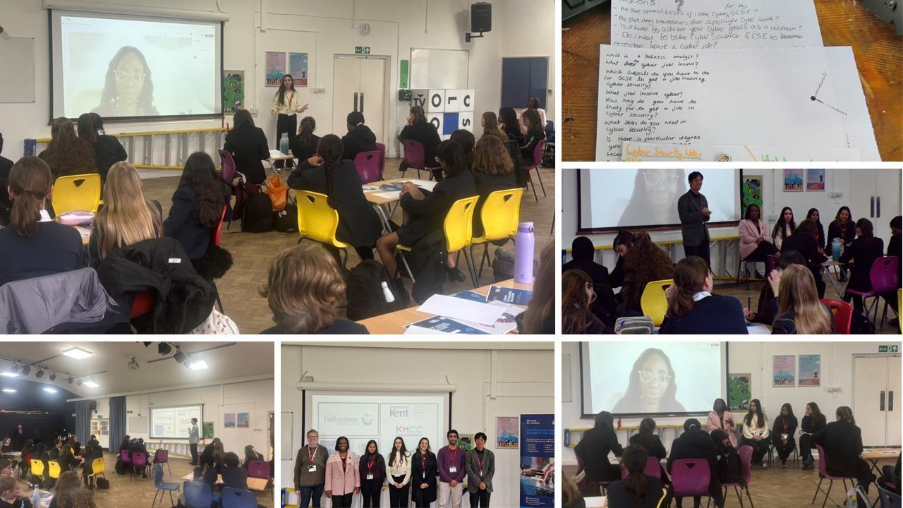 2nd 2024 NCSC CyberFirst Girls Competition Familiarisation Day in Folkestone - Montage 1