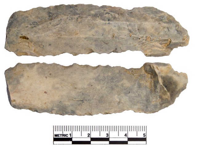 A flint blade from last year's collection