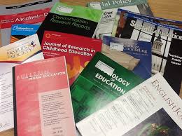 Image of a some academic journals
