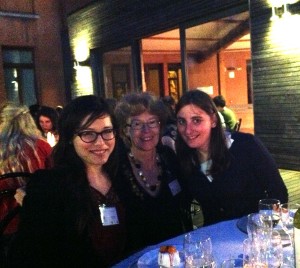 Barbara Franchi, Cathy Waters and Anna Gasperini