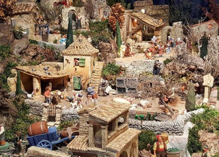 A traditional Provencal creche