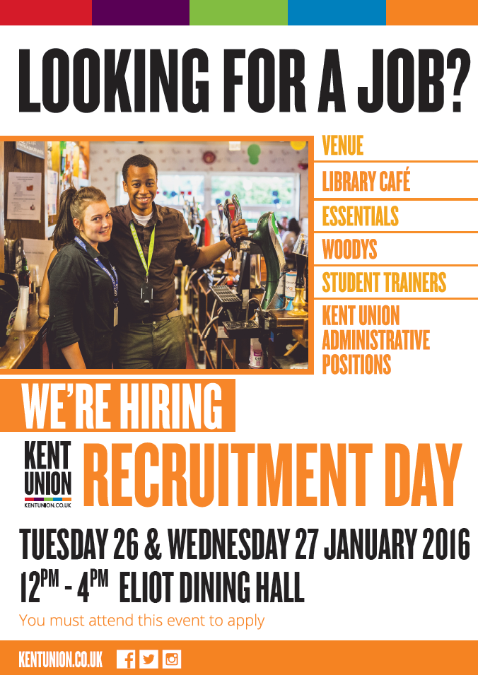 Kent Union Recruitment Day