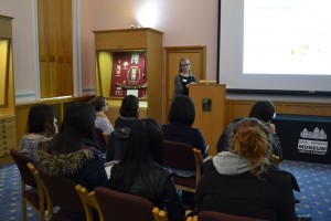 Museum staff gave talks on the careers available, and how best to get into the industry