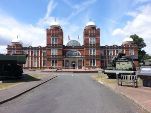 The impressive Ravelin Building, home to the Royal School of Military Engineering and the RE Corps Museum