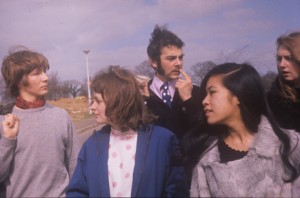 A group of University of Kent students in the 1970s