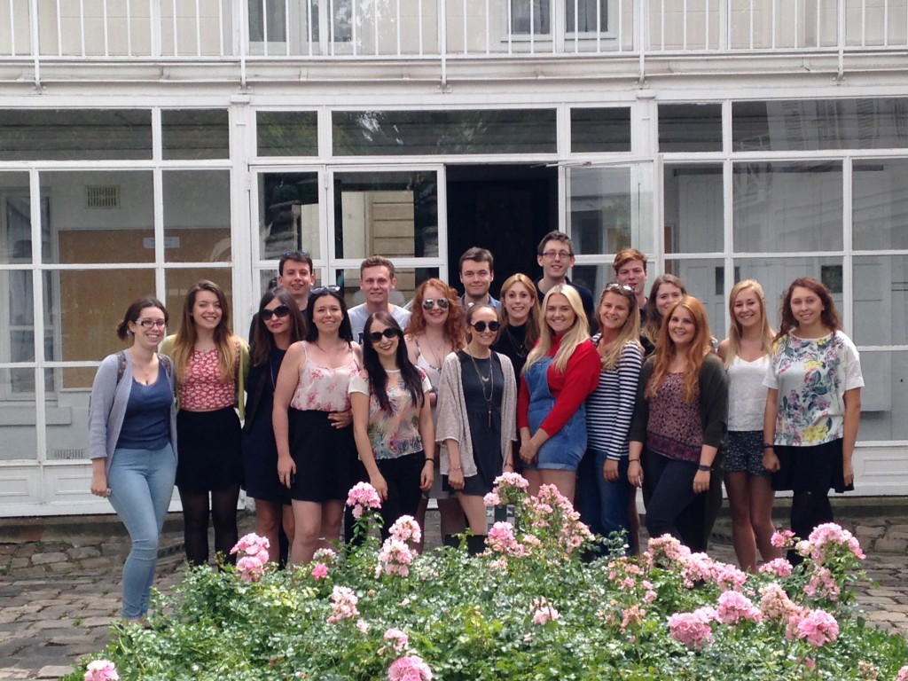 The lucky students who took part in the first History Summer School. The first, I am pleased to say, of many.