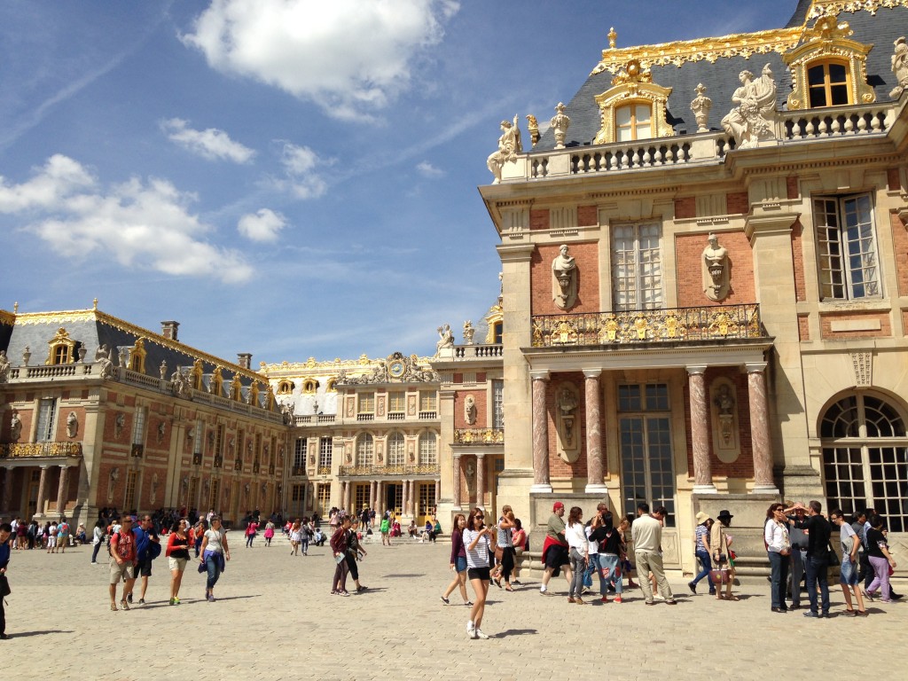 The Palace of Versailles. Gilt in abundance.