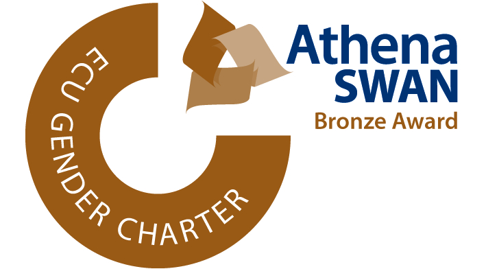 The logo of the ECU Gender Charter Athena SWAN Bronze Award