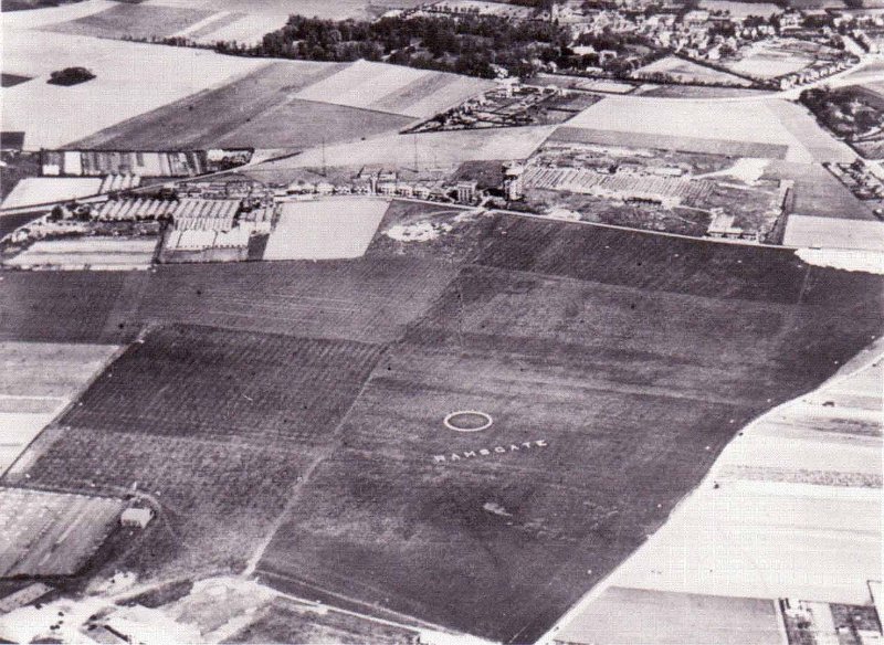 Ramsgate Airport Site, image courtesy of www.ramsgateremembered.com