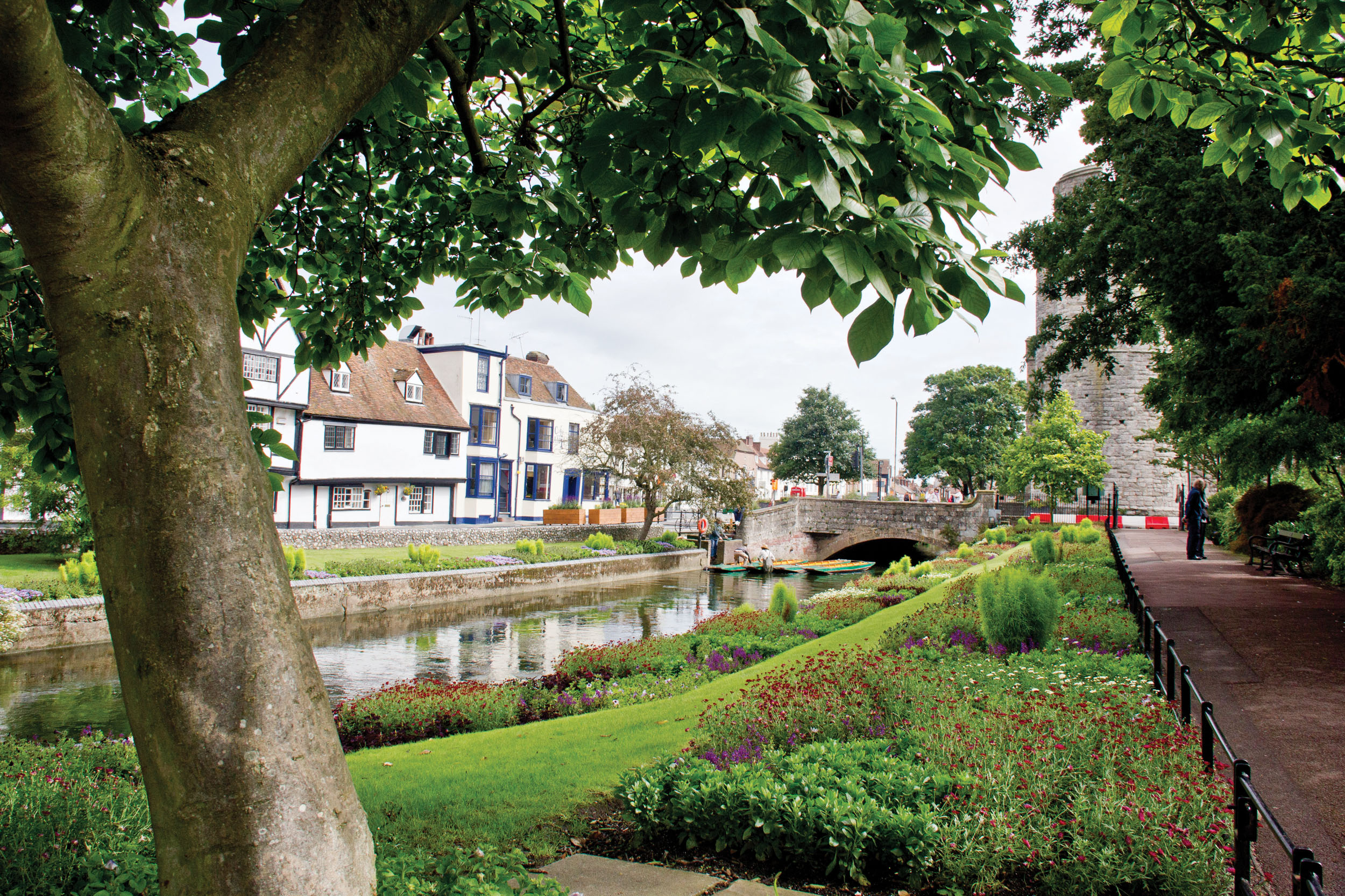 The River Stour in Canterbury