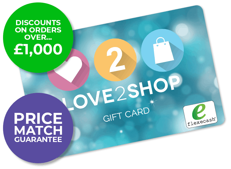 LOVE2SHOP Gift Card promotion