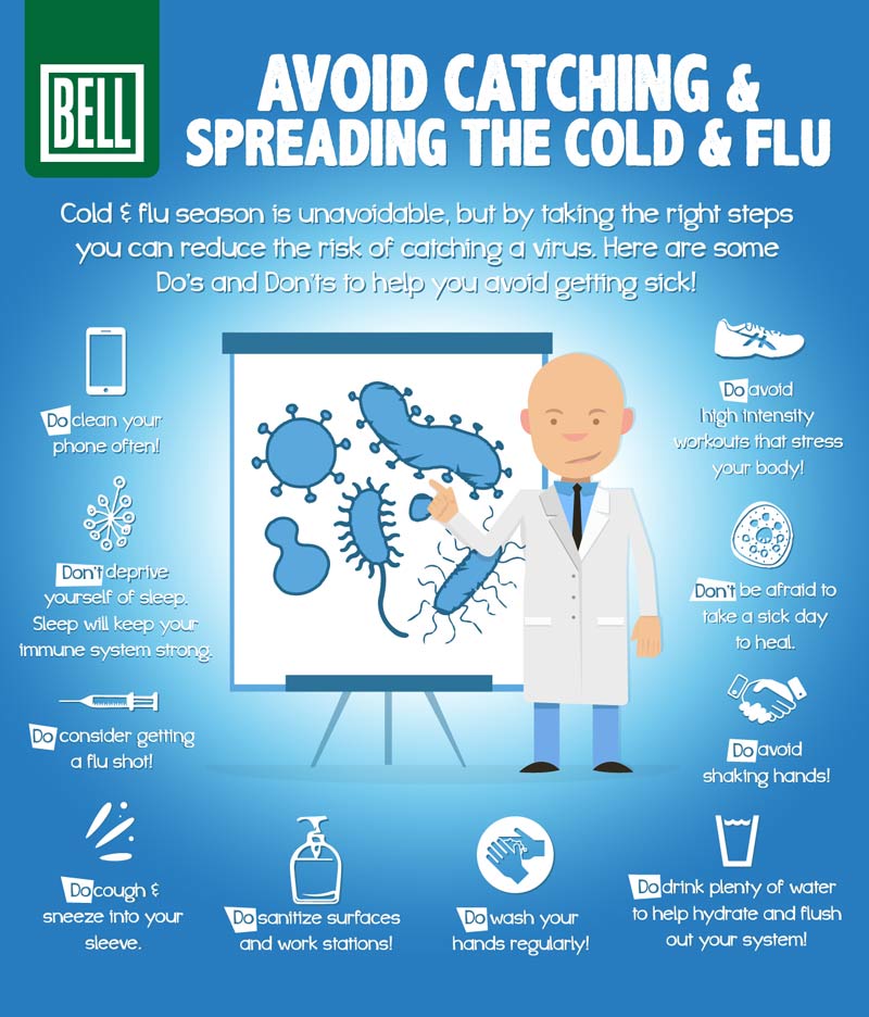An image of cold a flu tips