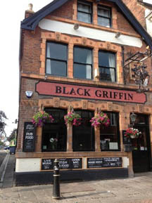 Black Griffin pub in Canterbury