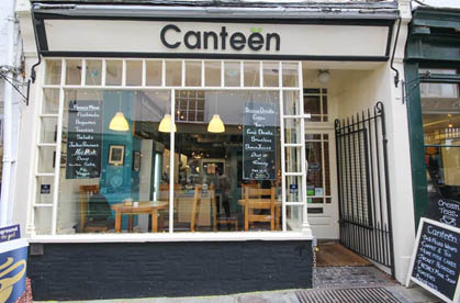 Canteen cafe in Canterbury