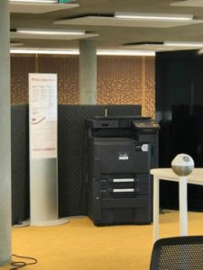 University of Kent printers scanner copier 