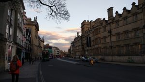 Sunset in Oxford
