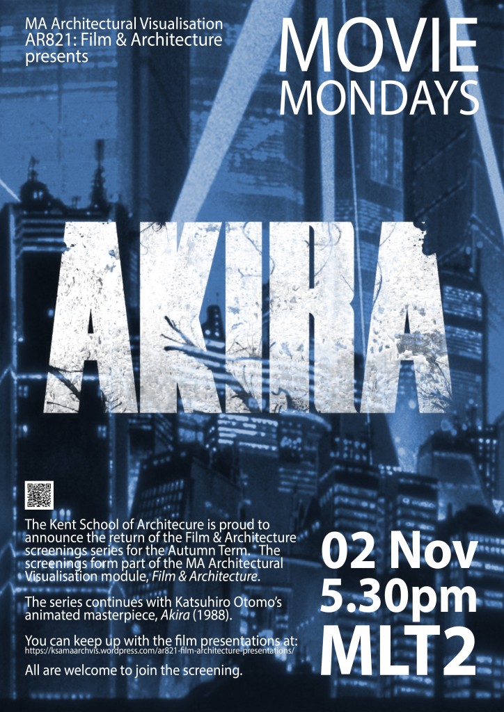 Movie Mondays Poster 2015 - Akira
