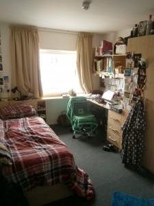 Study bedroom (Jess Vincent, Student Experience of Digital Life)