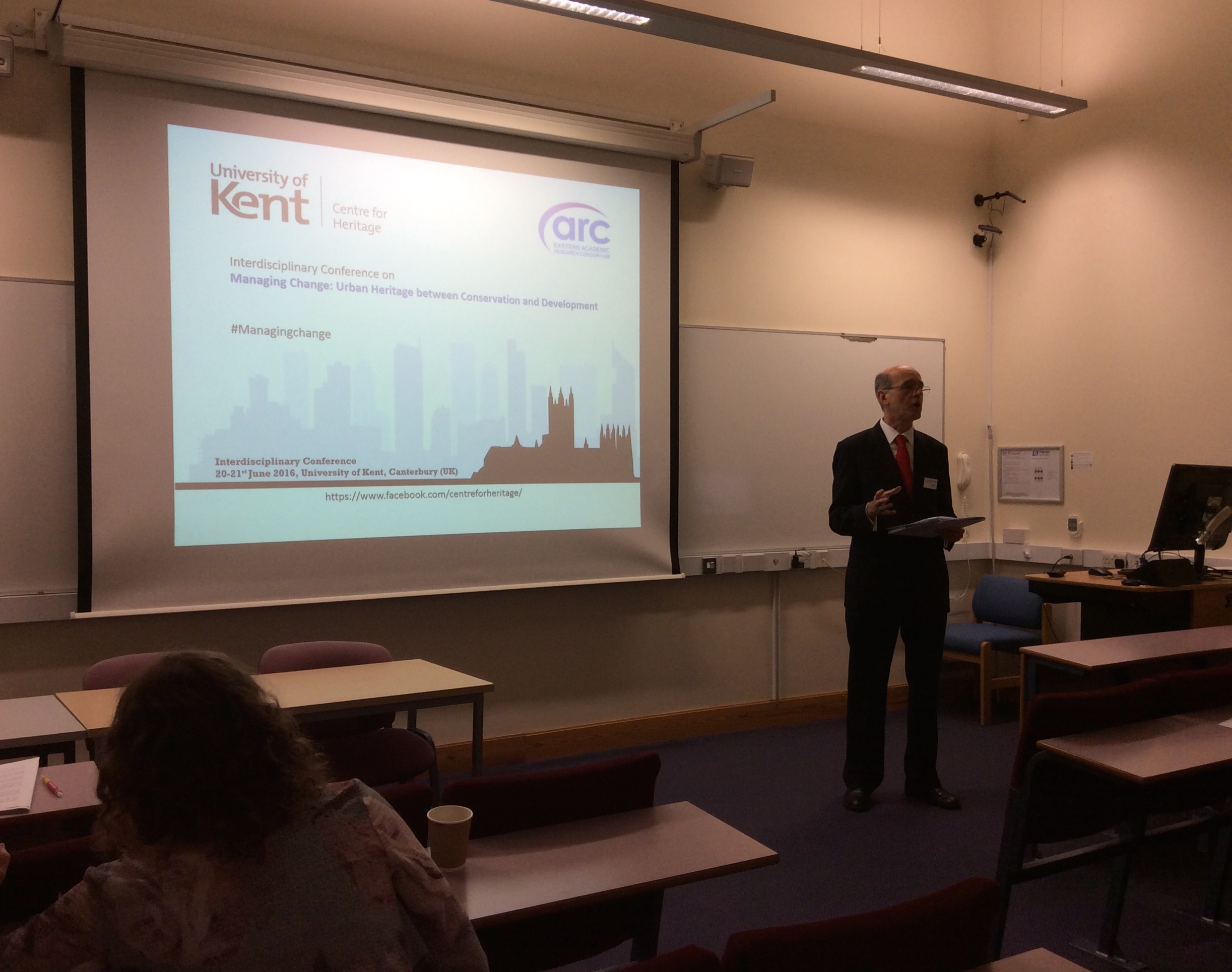 Welcome by Prof Philippe De Wilde, Pro Vice-Chancellor for Research and Innovation, University of Kent