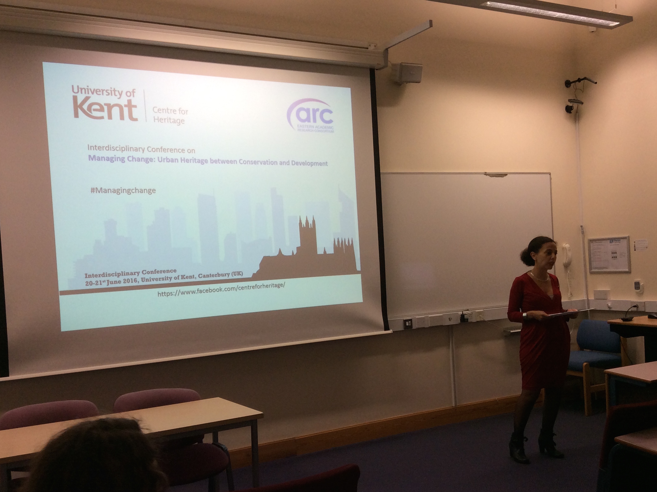 Welcome by Dr Sophia Labadi, Co-Director, Centre for Heritage, University of Kent