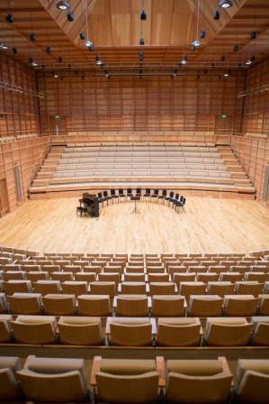 The new Colyer-Fergusson concert hall