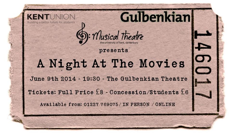 night at the movies poster
