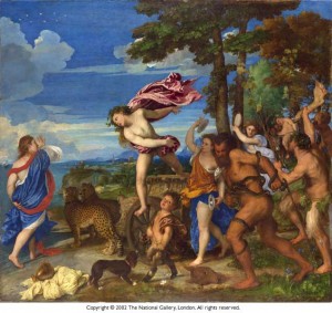 Titian: Bacchus and Ariadne
