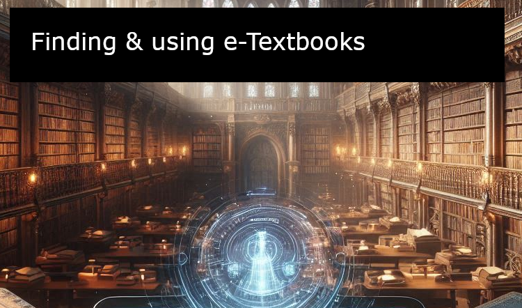 Finding and using e-Textbooks