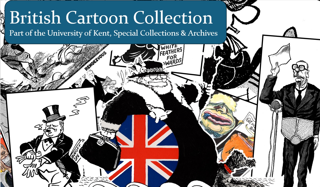 Click on the image to access the British Cartoon Collection pages