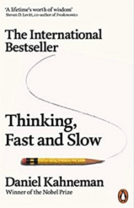 Thinking, fast and slow book cover