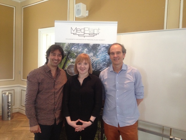 Raj Puri (Director - CBCD), Meadh Costigan (Alumni - Ethnobotany MSc programme), Gary Martin (Honorary Researcher at CBCD - Director of the Global Diversity Foundation) 
