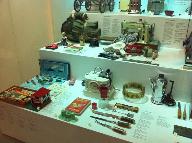 A collection of household items from the 1951 Festival of Britain now on display at the Science Museum.