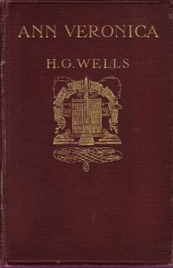 First edition cover of H. G. Wells' Ann Veronica (London, Virago, 1909) 