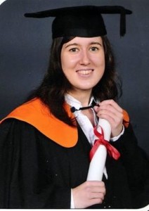Jessica graduated from the University of Kent in 2013 with an MSc (Distinction) in Science Communication.