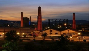 View of the old gasworks, now Technopolis