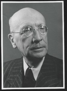 A picture of the German physicist, Walther Kossel.