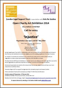 London Legal Support Trust poster