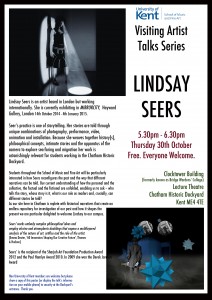 lindsay seers poster