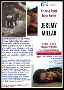 Jeremy Millar Poster