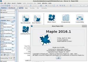 Maple-activated