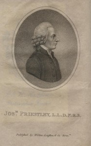 Portrait of Joseph Priestley from 'The Life of Joseph Priestley'