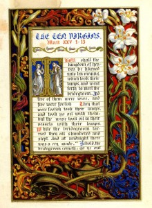 'The Parables of Our Lord' published to mimic a medieval book of hours