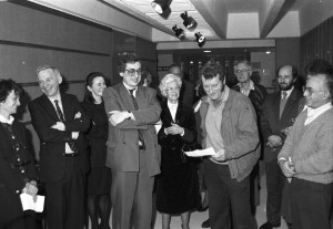 The opening of the Harry Bloom Room, 20 December 1991